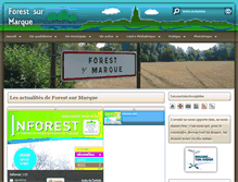Tablet Screenshot of forestsurmarque.rvvn.org